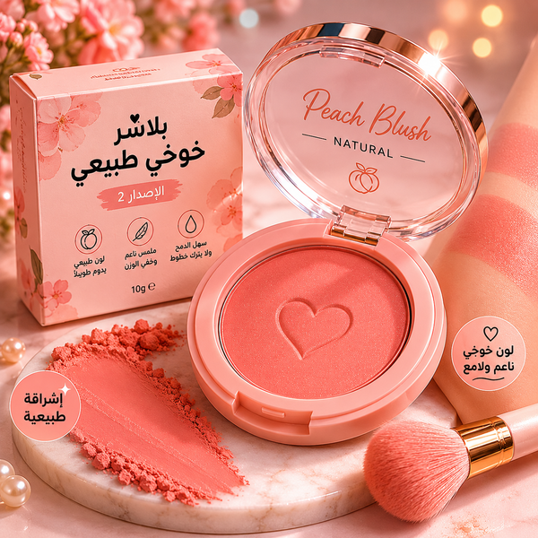 بلاشر خوخي طبيعي الإصدار 2